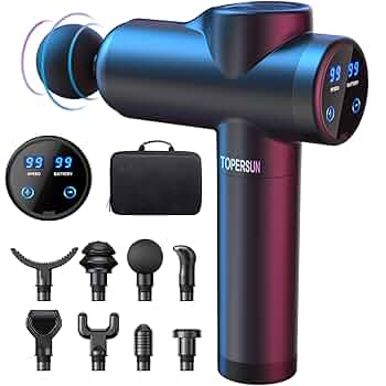 Amazon | トータルボディケア ガン 99段階振動 強力振動 2800mAh