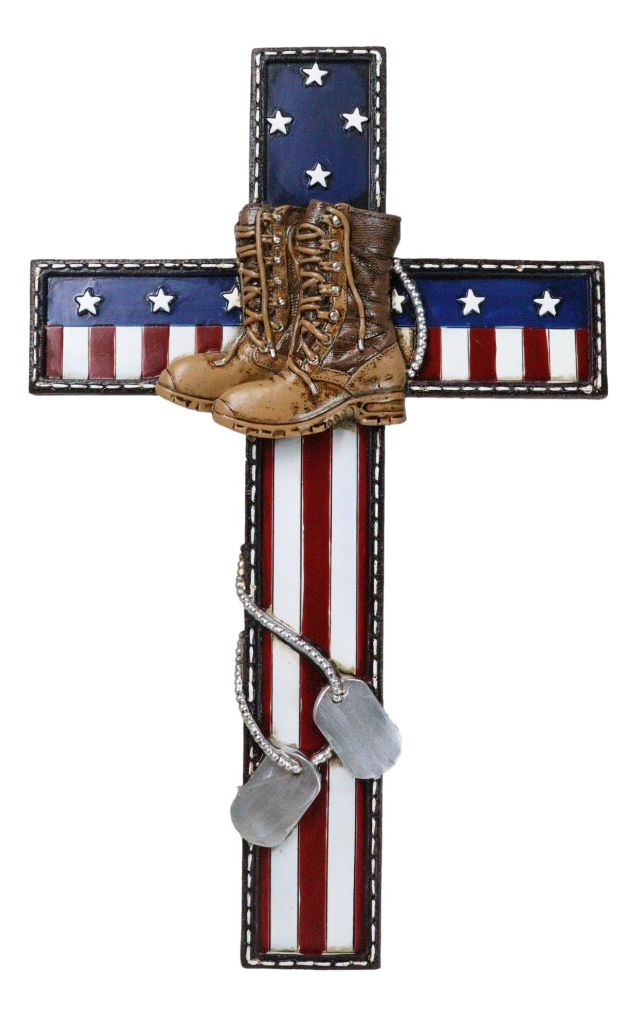 Amazon.com: Ebros Gift Rustic Western USA American Flag Military