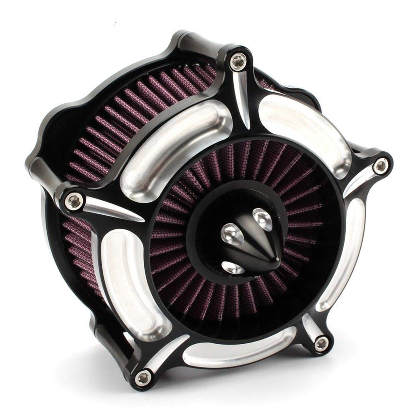Filtr powietrza motocykla kontrastowy krój turbinowy filtr wlotowy, dla Harley, Sportster XL883 1200 1991-2019 Filtre A Air Moto