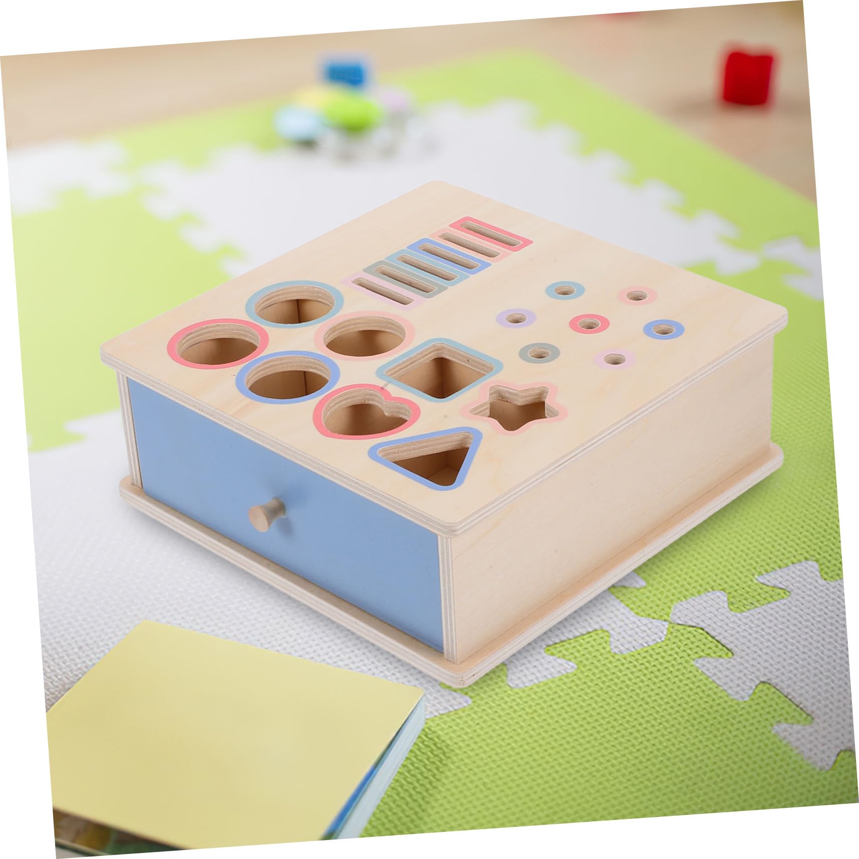 TOYANDONA Blocchi Da Costruzione Per Ragazzo Ragazza Ragazza Piccoli Puzzle Per Prima Infanzia Di Blocchi Da Costruzione Per Ragazzo Lavagna Interattiva Giocattolo Educativo Per Apprendiment