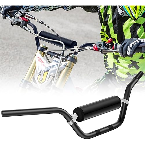 1 Pcs 7/8" 22mm Dirt Bike Handlebars with Foam Pad Atv Motorcycle Handlebars for Motocross Atv Dirt Bike Ebike