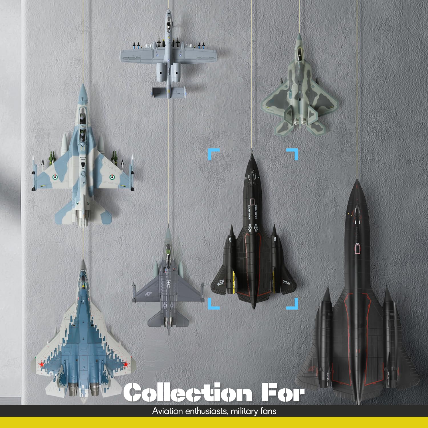 Amazon.co.jp: SEBUNAS 1/144スケール SR-71 ブラックバード航空機