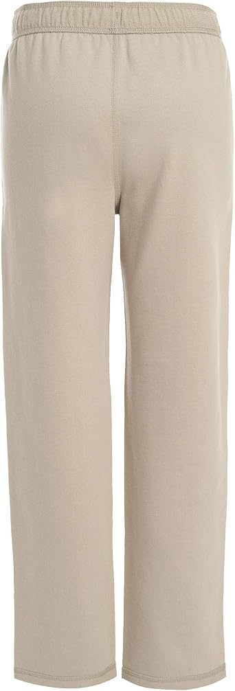 Izod Boys' School Uniform Sensory-Friendly Knit Pant, Soft Fabric with Elastic Waist, Tagless, Flattened Seams & Pockets