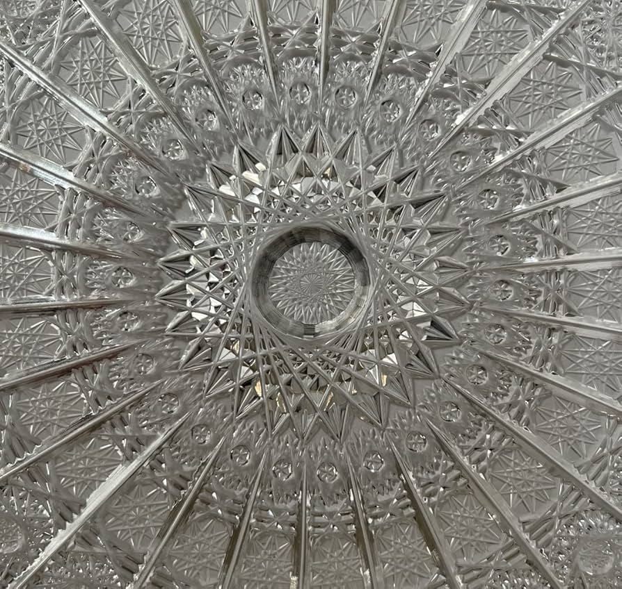 【新品】ボヘミアングラス　クリスタルグラス　大皿　器　盛り皿 ボヘミアングラス 大皿クリスタル チェコガラス ボヘミア