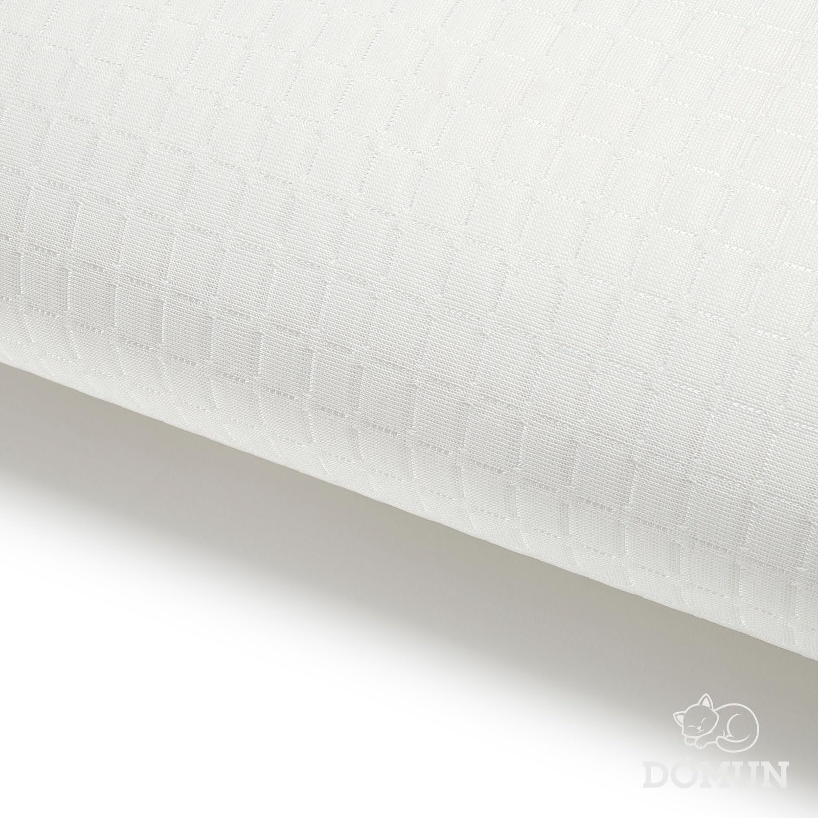 Almohadas viscoelasticas 70 Pack 2 DÖMUN Original, Almohada Cervicales y Cuello Ergonómicas Aloe Vera, Memory Foam Pillow Transpirable para Dormir, Almohada viscoelastica 70x40 Fabricadas en España