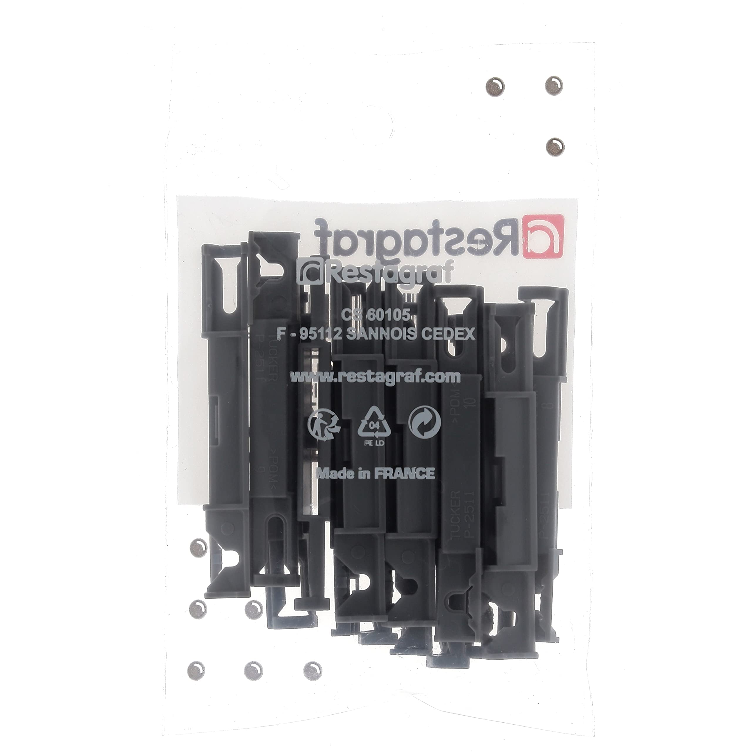Restagraf 12100 Staples for Citroen Vehicles, gray, Sachet de 14 pièces - Image 3