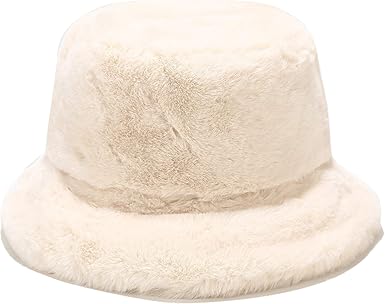 Womens Bucket Hat Umeepar Faux Fur Bucket Hat - Super Soft & Warm