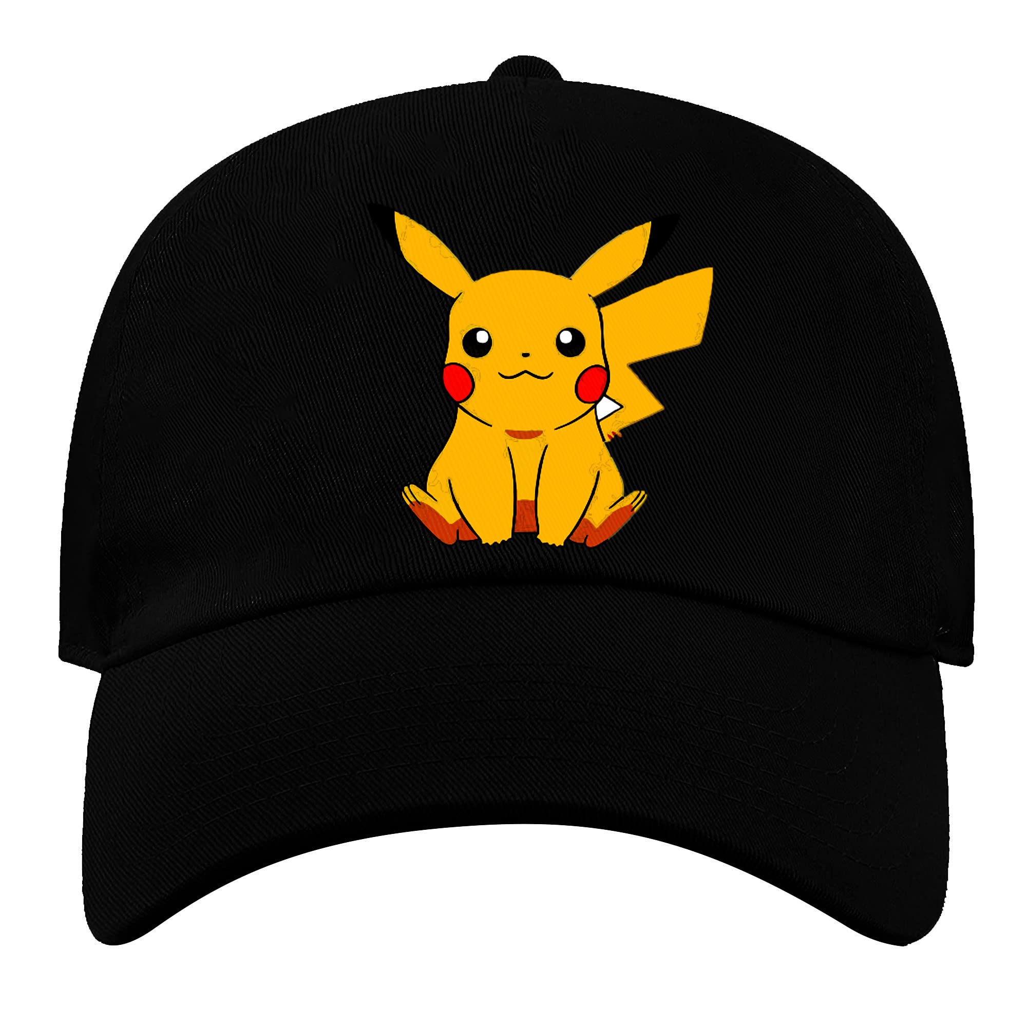 KnotyySolid Snapback, Hip Hop, Baseball Cap (Black, Free Size)