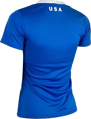 Miniatura 5 de Icon Sports Official Licensed U.S. Soccer 4 Star USWNT Players Women's Gameday Shirts Football Tee Top