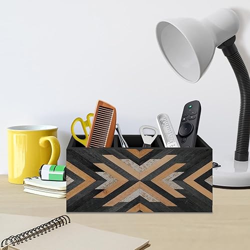 Miniatura 5 de Soporte para bolígrafo occidental para escritorio de oficina en casa, decoración azteca, retro, bohemio, azteca occidental, para brochas de