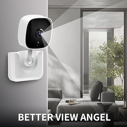 Miniatura 4 de Paquete de 2 soportes adhesivos de montaje en pared para cámara Tapo C100 C110, soporte de montaje de cámara resistente adhesivo duradero, sin