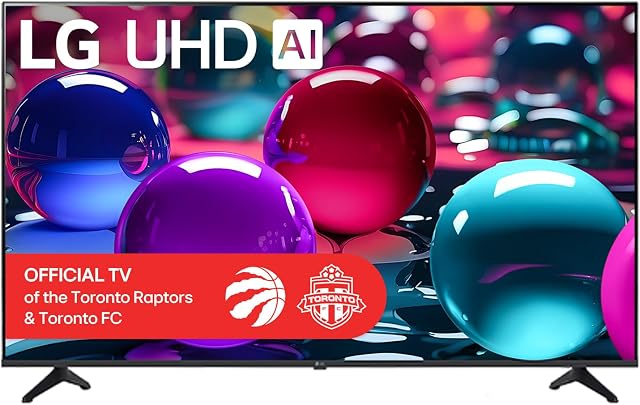 LG 55UA7000PUB 55" AI UA70 4K UHD HDR LED Smart TV – 2025 (Renewed)