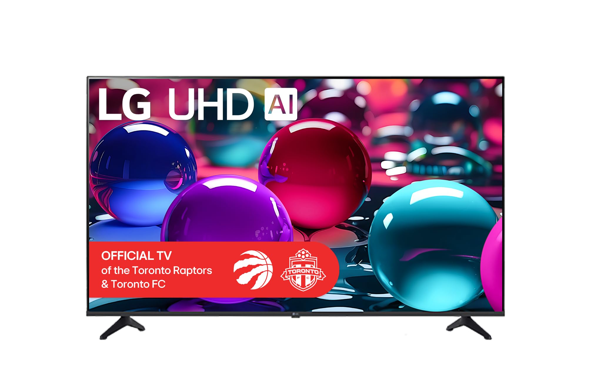 LG 55-Inch UA7000 Series 4K Smart TV - α7 AI Processor 4K, Dynamic Tone Mapping, Alexa Ready, HDR10, HGIG, ALLM, WebOS 25, Wi-Fi, Bluetooth, AI Upscaling, AI Sound, LG Channels (55UA7000PUB, 2025)