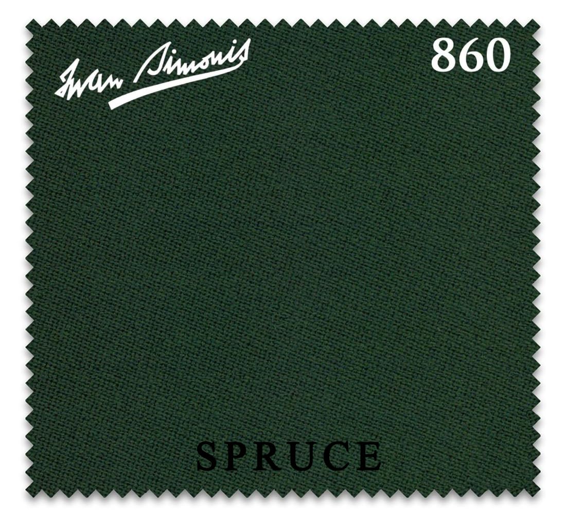 Iwan Simonis 860 Pool Billiard Table Cloth - Authorized Dealer (Spruce, 8 ft Oversized)