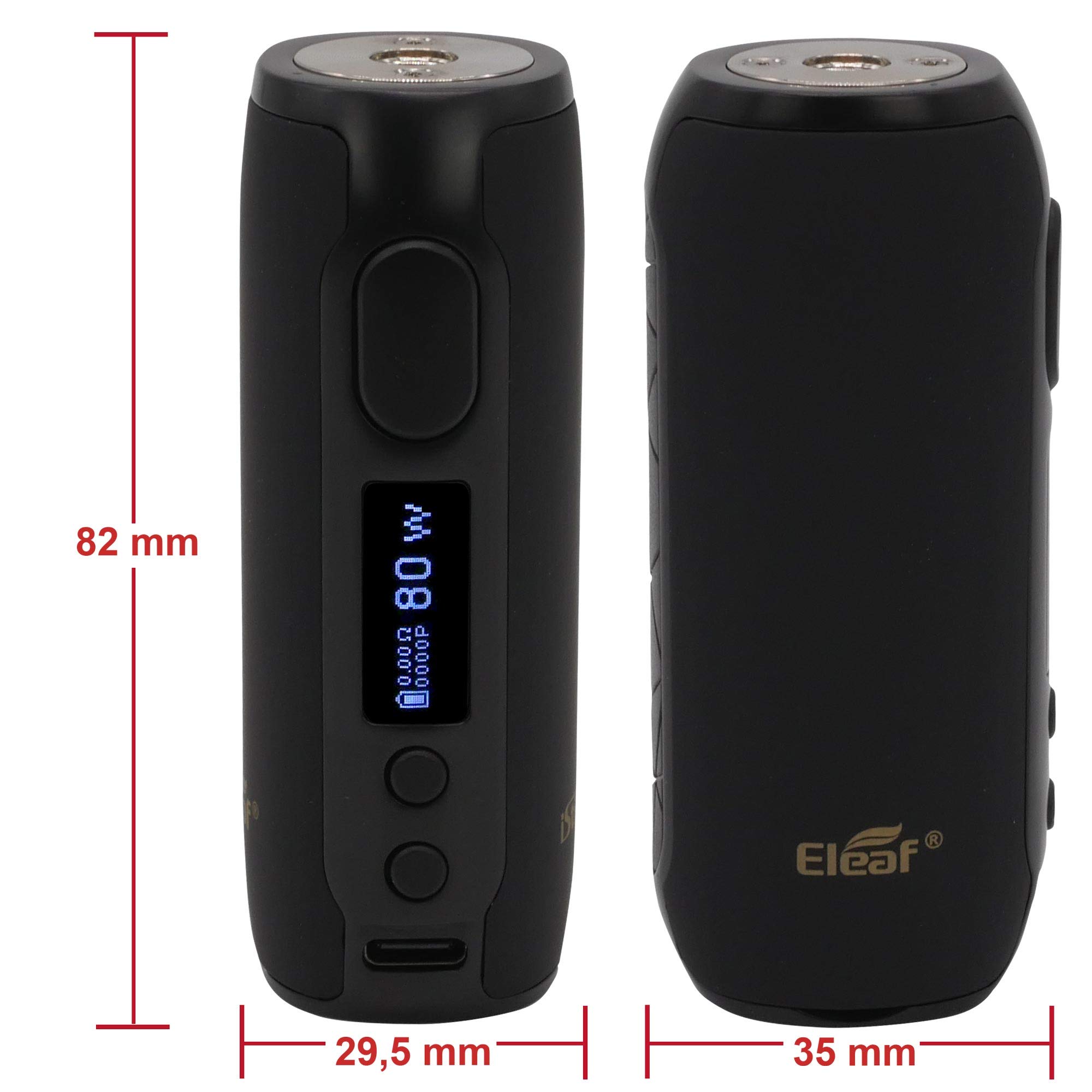 Eleaf Istick Rim C Box Mod, Porteur De Batterie, 80 w, Couleur Rainbow,  Sans Nicotine : Amazon.fr: High-Tech