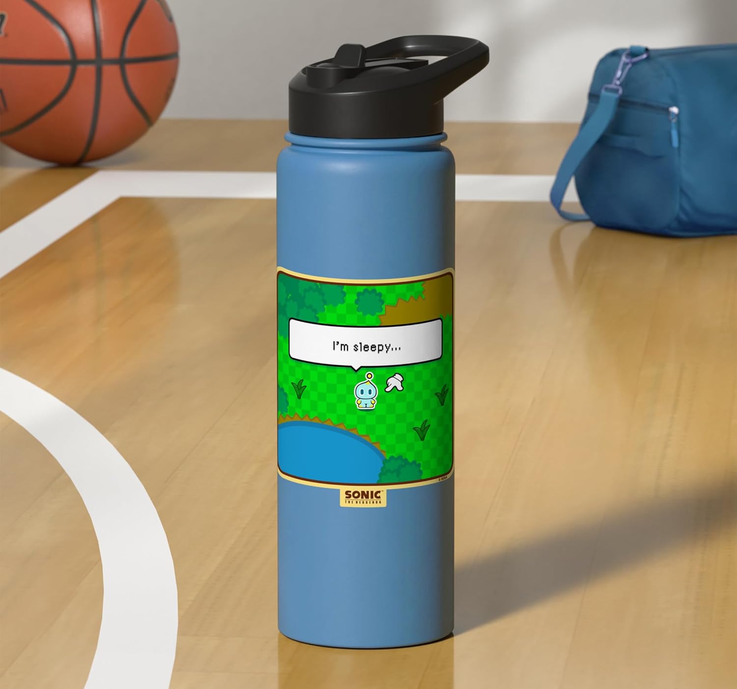 Sonic the Hedgehog Earth Day Chao Garden Stainless Steel Insulated Water Bottle