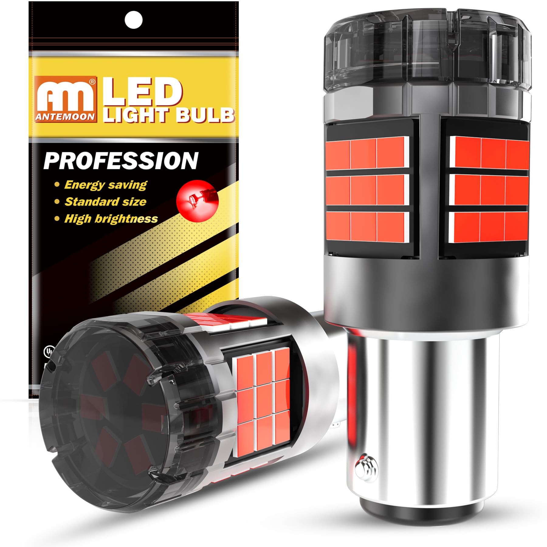 ANTEMOON P21/5W 1157 BAY15D Ampoules LED 100% Canbus Sans Erreur 12V