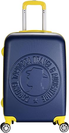 Maleta Cabina 55Cm Coronel Tapiocca Aventura Azul/Amarillo : Amazon.es: Moda