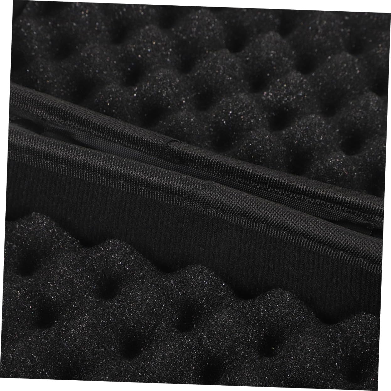 Yardwe Sacca per Mulinello da Pesca 2 Pezzi in Eva Nera Protegge Mulinelli da Urti e Pioggia Custodia Portatile per Accessori Pesca