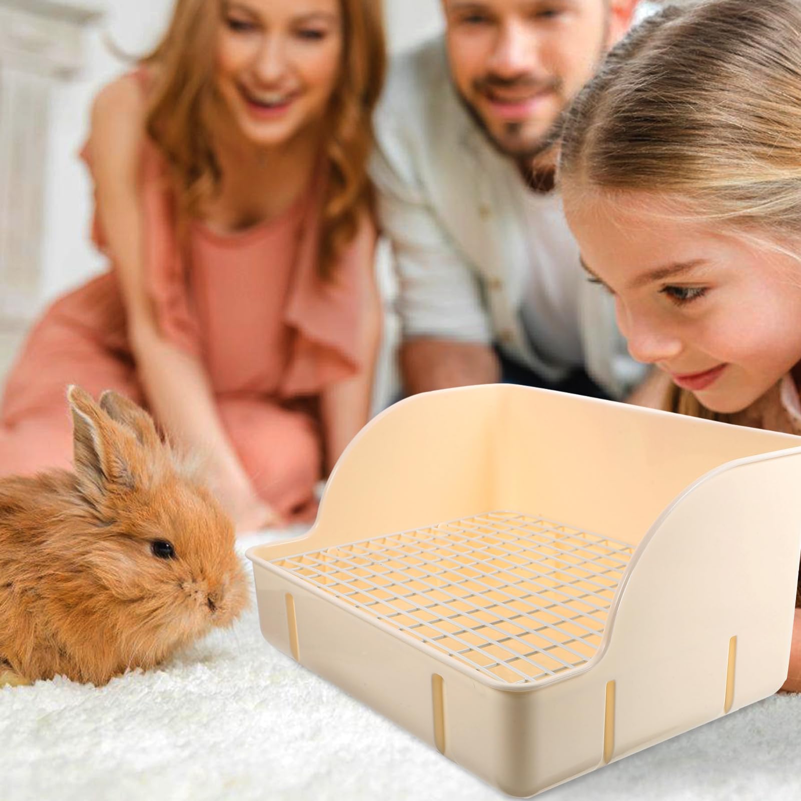 YARNOW Toilette per Coniglietti Lettiera Autunnale per Addestramento Criceti