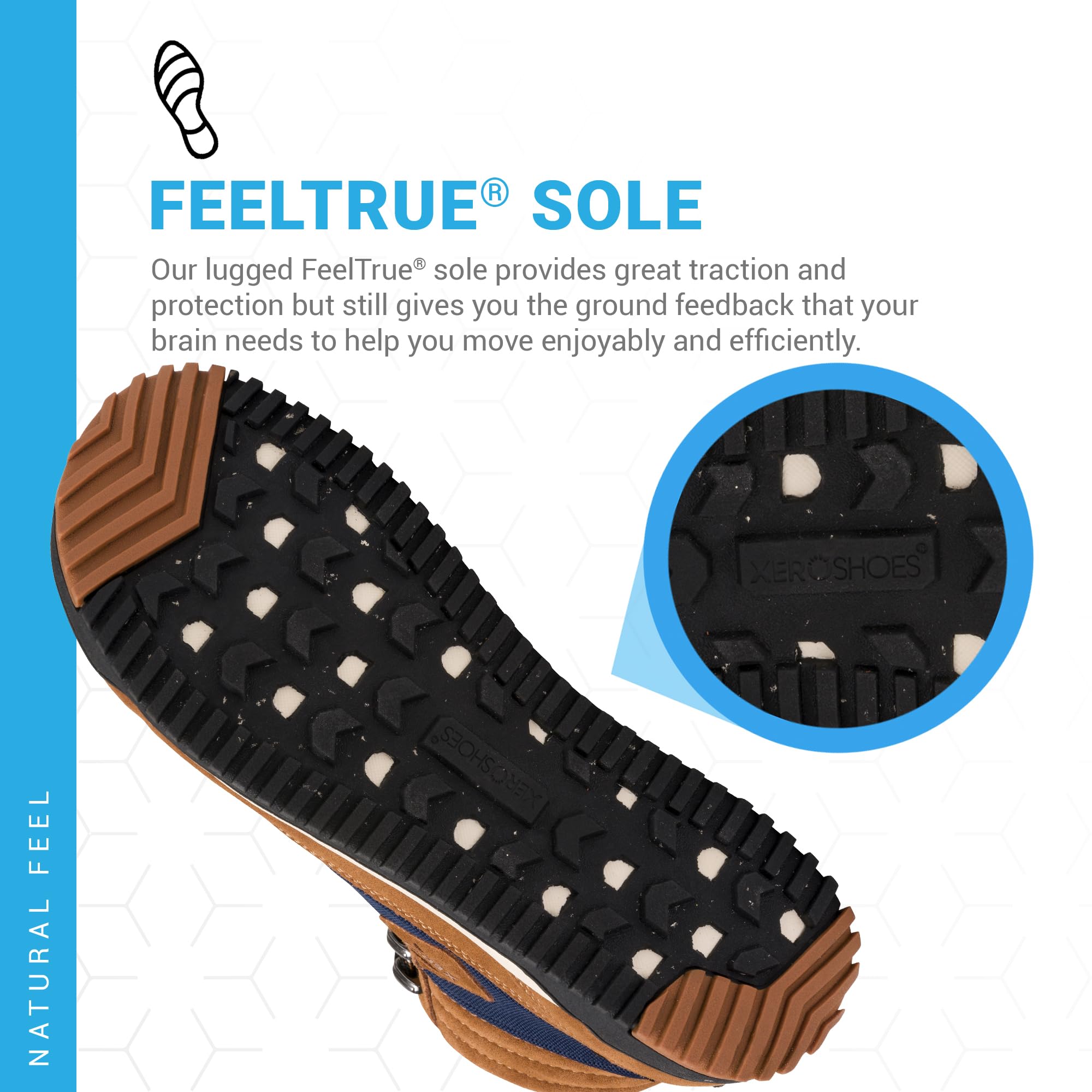 Xero Shoes Ridgeway wasserdichter Wanderschuh für Herren, ultraleicht, Zero Drop Boot