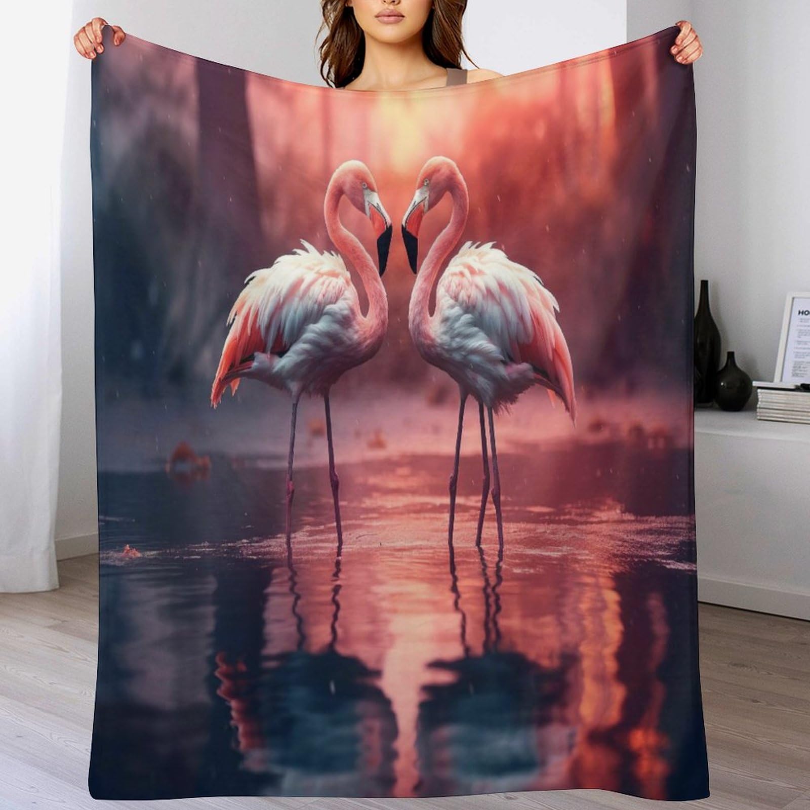 Couverture de salon en flannel douillette pour vos soirées canapé