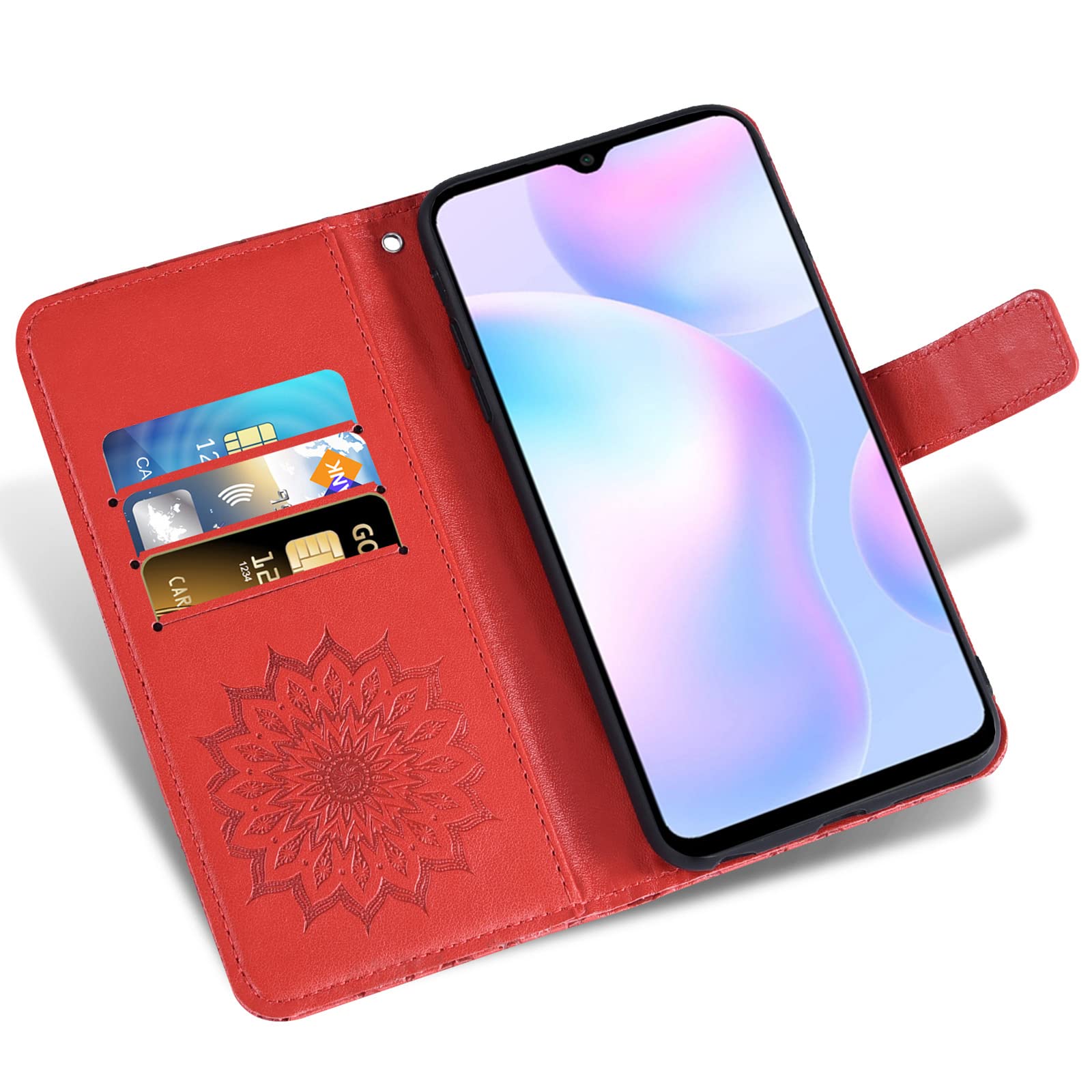 DOINK Cover per Xiaomi Redmi 9A / Redmi 9AT, custodia per telefono in