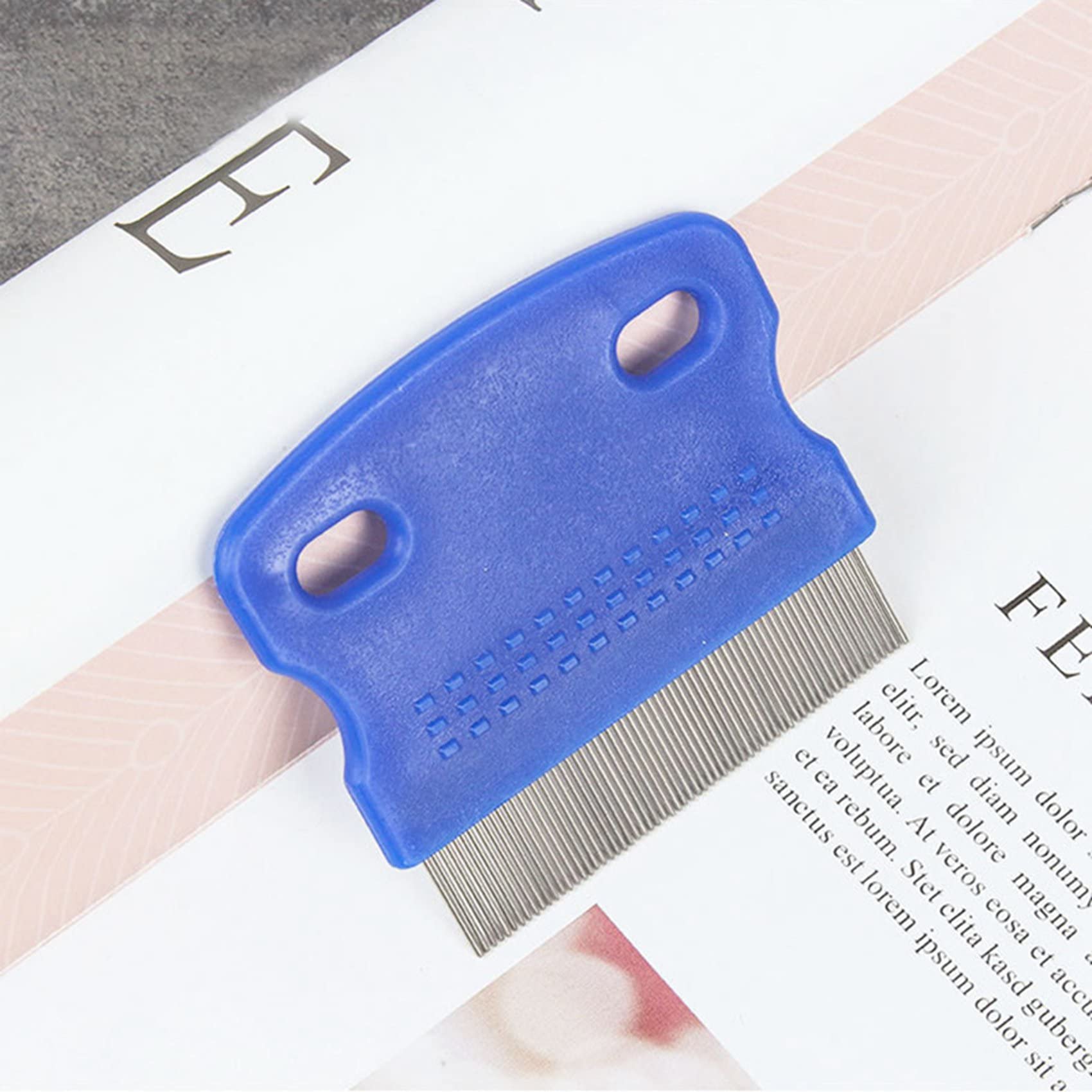 Pettine Doppia Faccia Per Cani E Gatti - Rimozione Lacrime, Pulci E Nodi - Foto 12