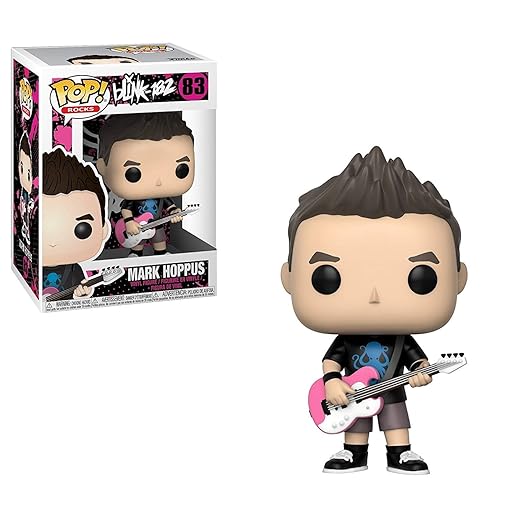 En Oferta Funko Pop Rocks: Blink 182 - Mark Hoppus Collectible Figure, Multicolor