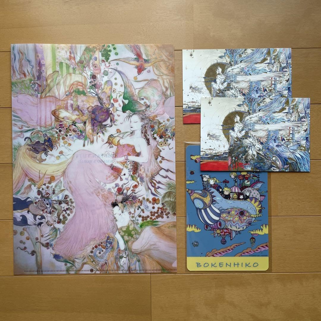 Yoshitaka Amano 非売品 3枚セット Yoshitaka Amano 非売品 3枚セット - メルカリ