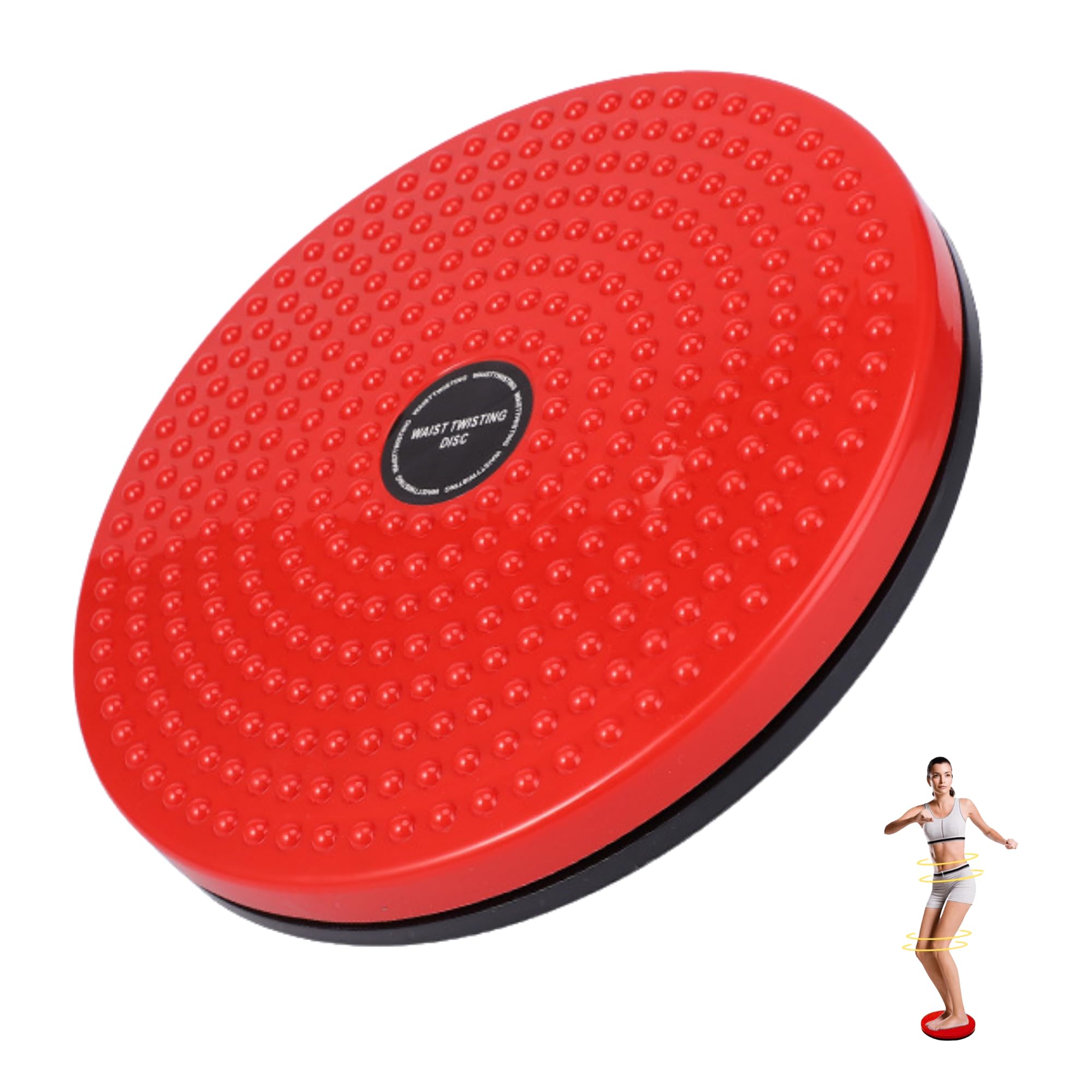 Twist Waist Disc. Balance Rotating Fitness, Multi-functional Board Body Shaping Sculptor Machine for Women, Home Gym Equipment, Foot & Anti-slip Massage, Aerobic, Abdominal & Core Workout.