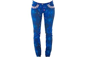 Maison Scotch Women's High Waist Printed Skinny Jeans