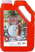 Vista 1 de Lulu Home Solución concentrada de burbujas, solución de recarga de burbujas de 1 l/33.8 onzas para fiestas de Halloween infantiles, máquina