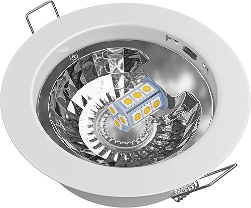 Miniatura 8 de Leisure LED 2 bombillas LED G4 JC con base bi-pines, 18 bombillas LED de 2 W, 12 V CC, 20 W-30 W, T3, bombilla halógena de repuesto para caravana,