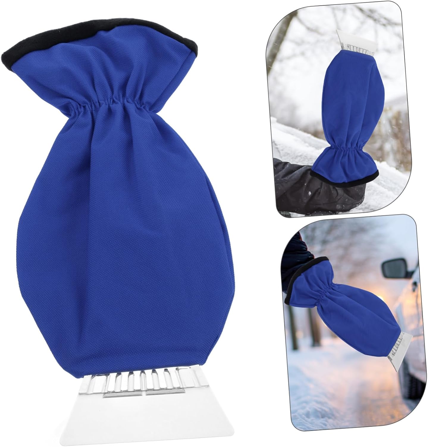 Alipis Winter Car Accessories Ice Scraper Glove Car Windshield Ice Remover Snow Broom Snow Removal Tool Vehicle Friendly