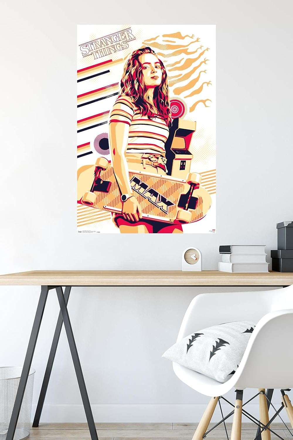 Trends International Netflix Stranger Things: Season 3 - Max Wall Poster, 22.375" x 34", Premium Unframed Version