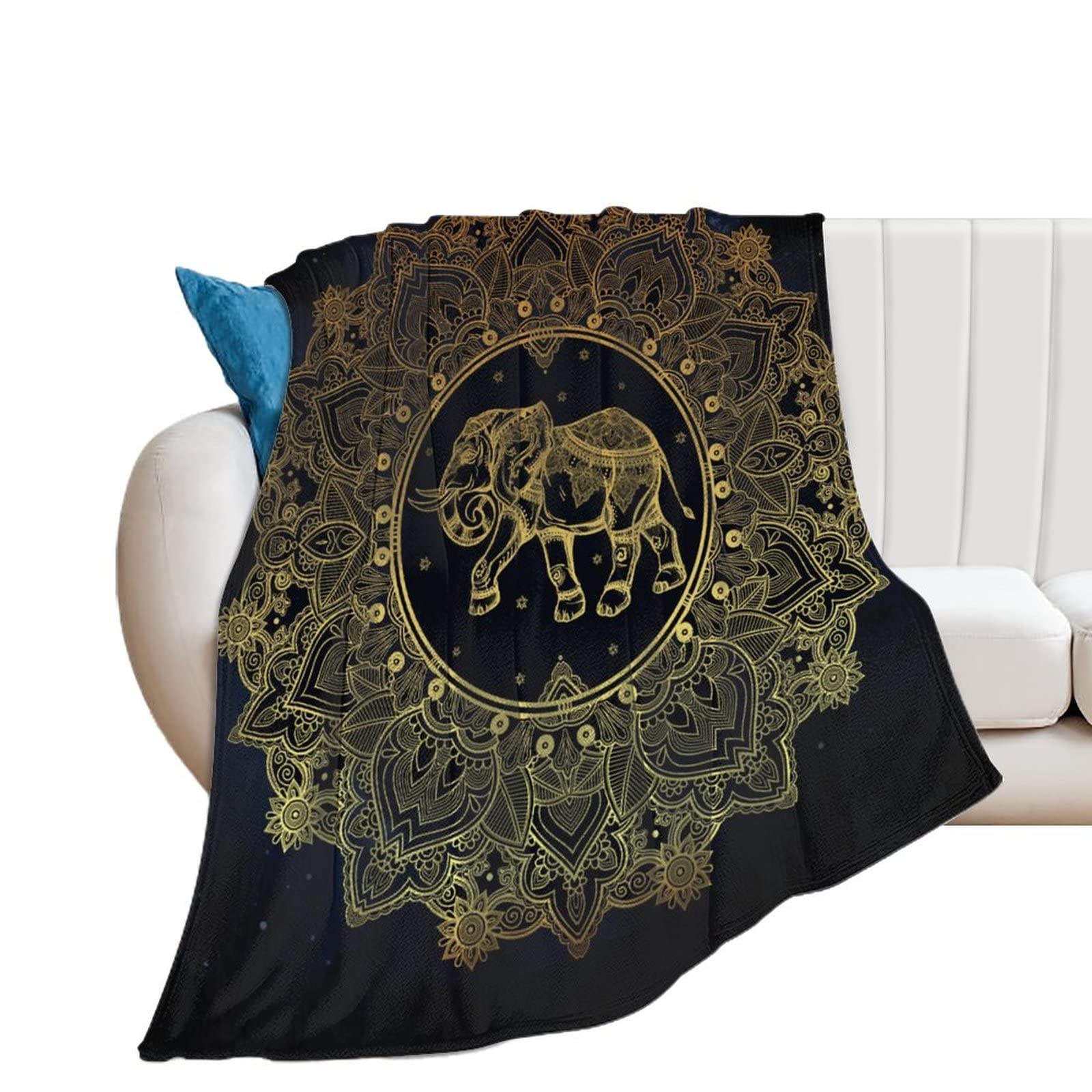 Couverture de canapé polaire 100x130 cm pour cocooning au salon