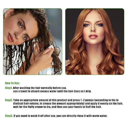 Miniatura 6 de DyKay Elasticidad hidratante de volumen marroquí de larga duración, crema hidratante marroquí para peinar (1PCS)