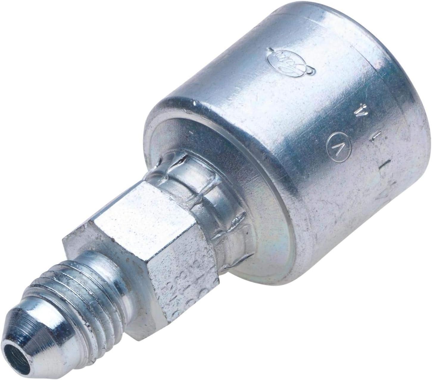 Gates G25165-1214 C14 SAE 45/JIC 37 Female Flare Swivel Dual Seat Coupling