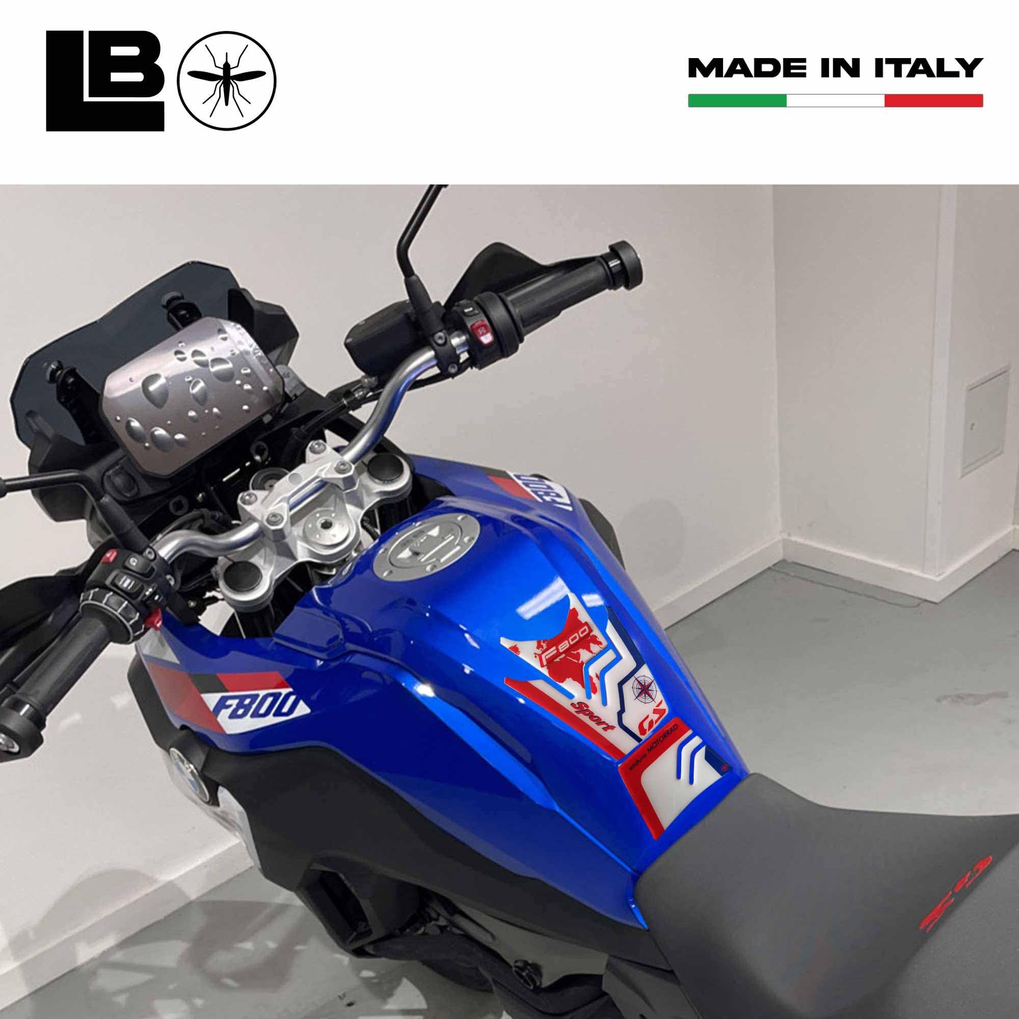 Motorrad Aufkleber Hersteller Labelbike - 3D Aufkleber Motorrad Tankpad Schutz Und Dekoration Aus Harz Kompatibel Mit BMW R 1250 GS 40. Jahrestag 2021-2022 Bmw R 1300 Gs Adventure Zubehör
