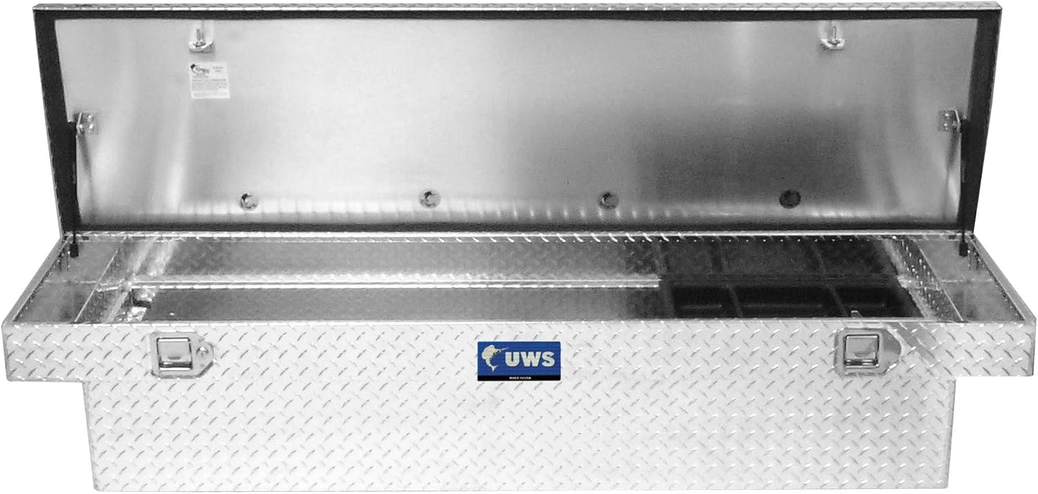 UWS EC10561 72-Inch Heavy-Wall Aluminum Truck Tool Box, RigidCore Lid