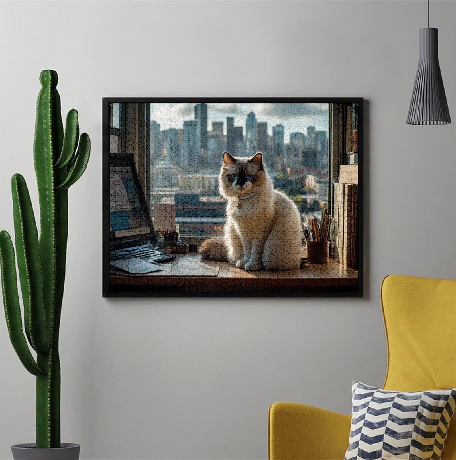 Spersonalizowana łamigłówka ze zdjęciem 1000 1500 2000 3000 4000 5000 sztuk Drewniane Puzzle Spersonalizowane z Twoim Obrazem Oryginalny prezent, z tekstem Rodzina, Zwierzęta, Urodziny, Boże