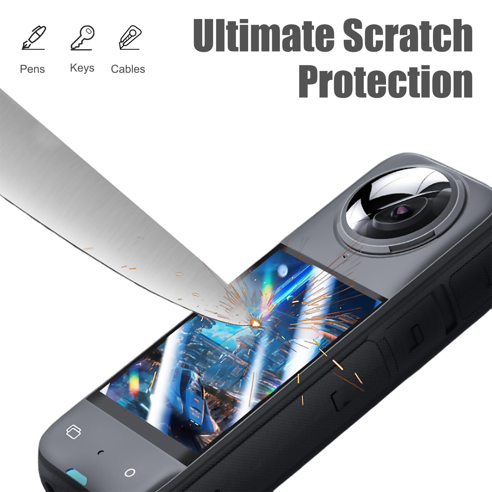 Custodia PGYTECH Per Action Camera - Borsa Protettiva Per DJI Osmo, GoPro, Insta360, Con Divisori - Foto 6