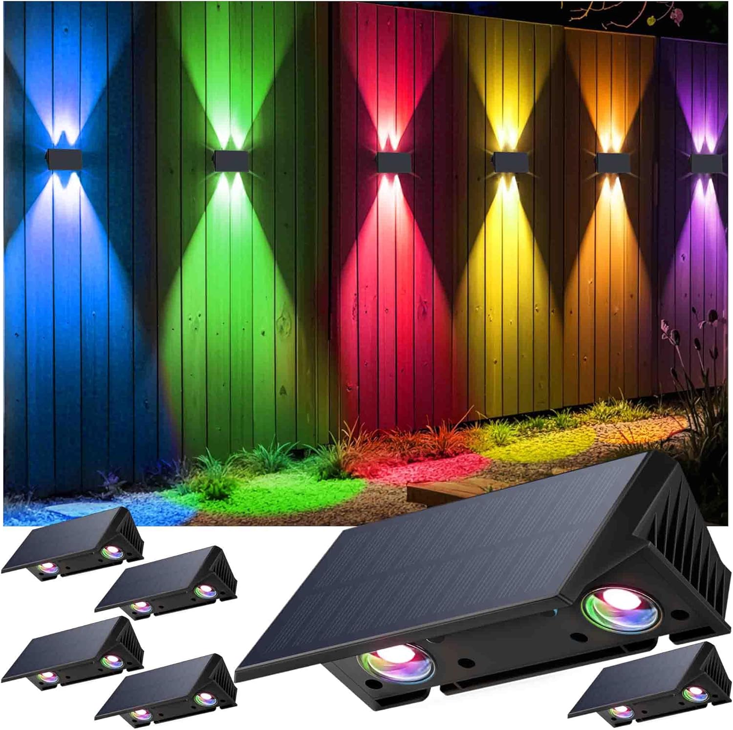 Fence Lights Solar Powered
