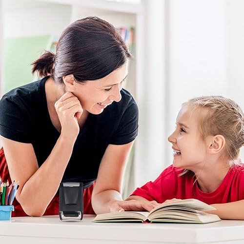 Miniatura 7 de Líneas de escritura a mano, sello de rodillo de práctica de líneas autoentintadas, sellos para profesores, tiras de oración, práctica de escritura a