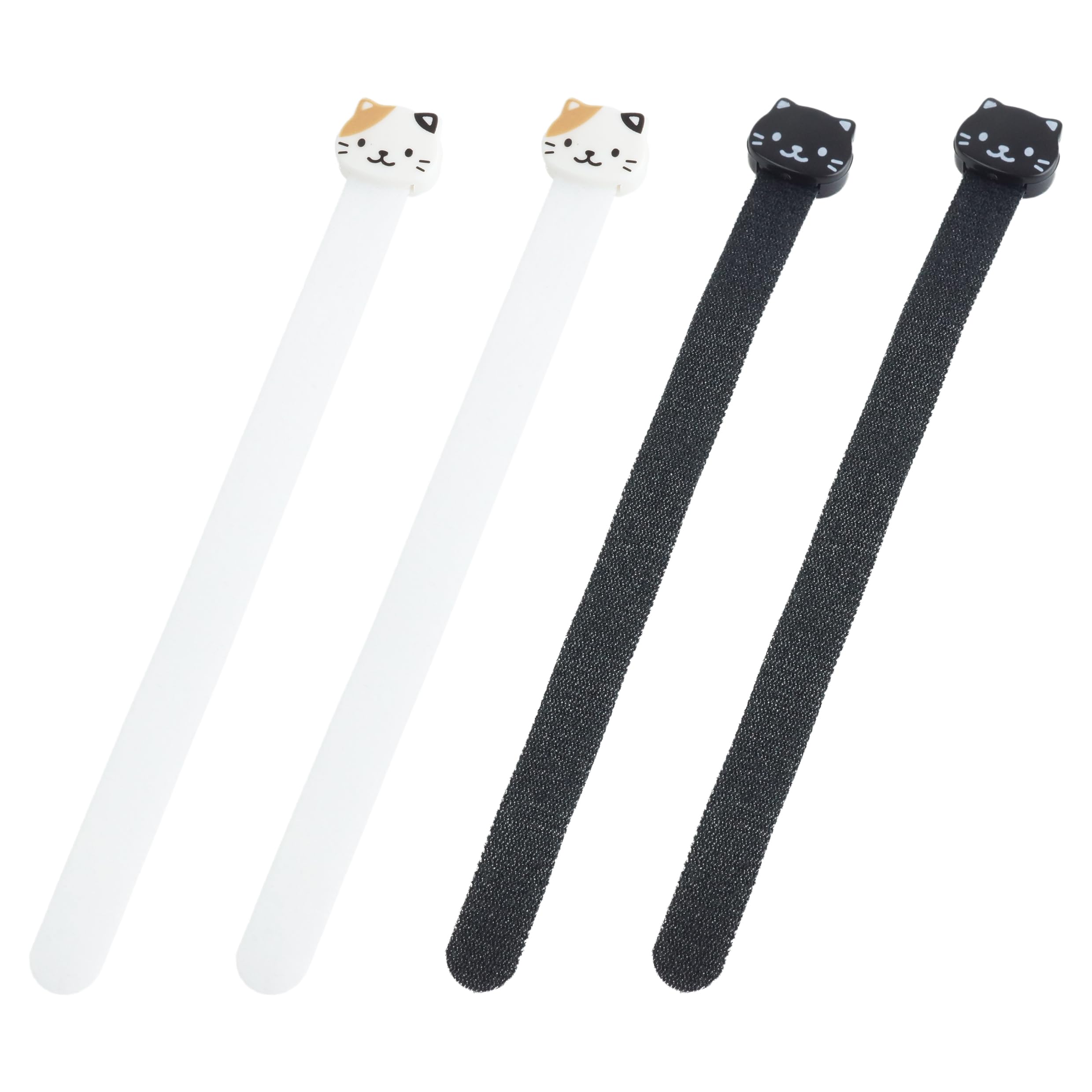 Amazon | prendre ネコ マジック結束バンド 4枚セット 結束バンド