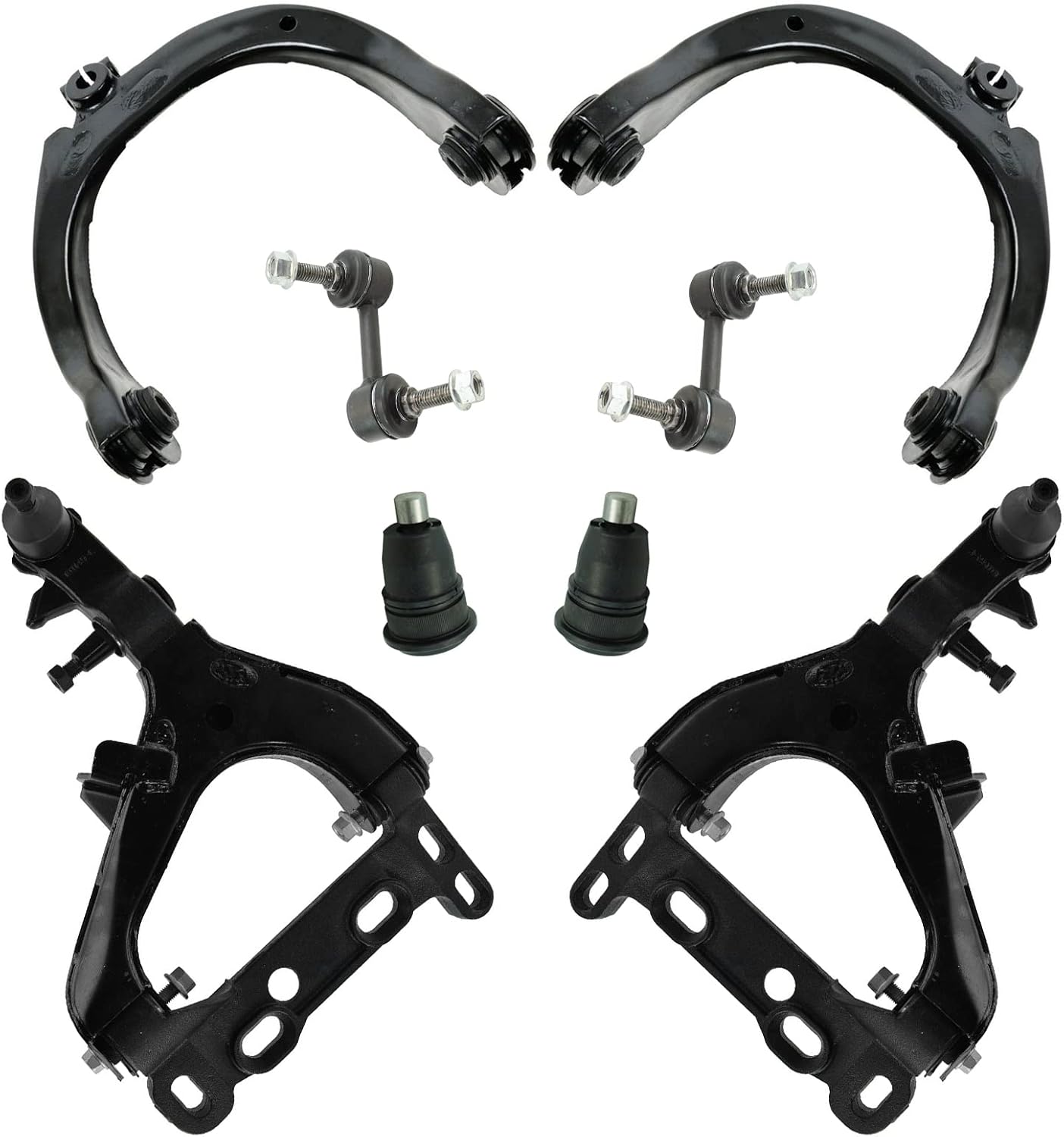 Front Control Arm & Suspension Kit for Chevrolet Trailblazer 02-03 - 8pcs