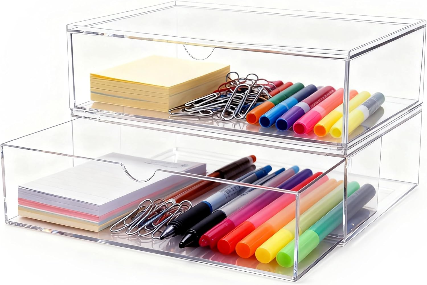 Youngever 2 Pack Office Drawer Organizers Now $12.50 at Amazon