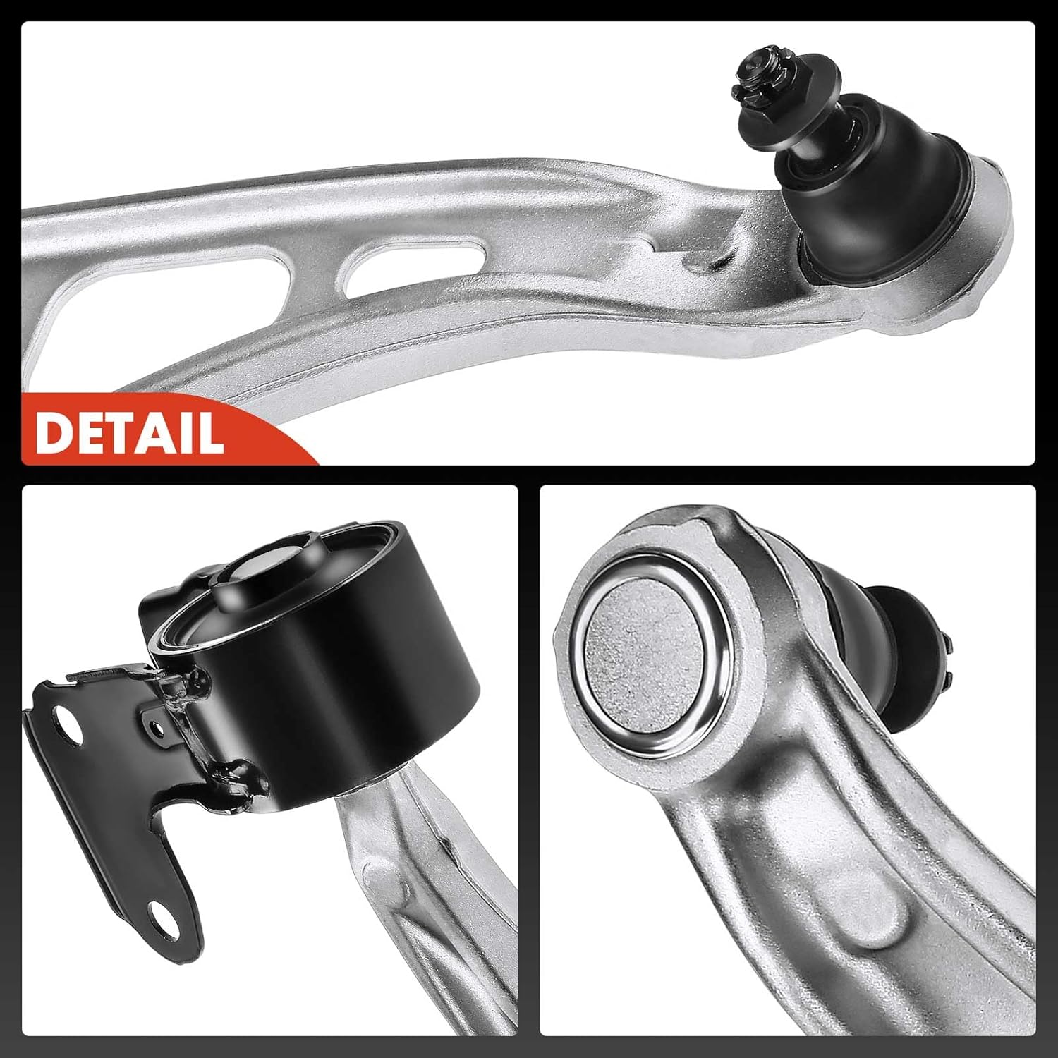 A-Premium Front Right Lower Control Arm, with Ball Joint & Bushing, Compatible with Honda Pilot 2016-2022, Ridgeline 2017-2019, Passport 2019, Acura MDX 2014-2020