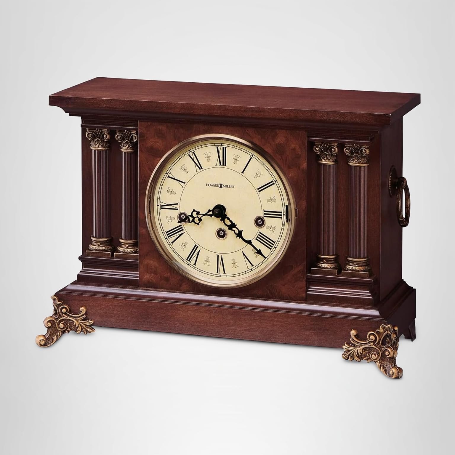 Amazon.com: Howard Miller Circa Mantel Clock - Vintage Wooden